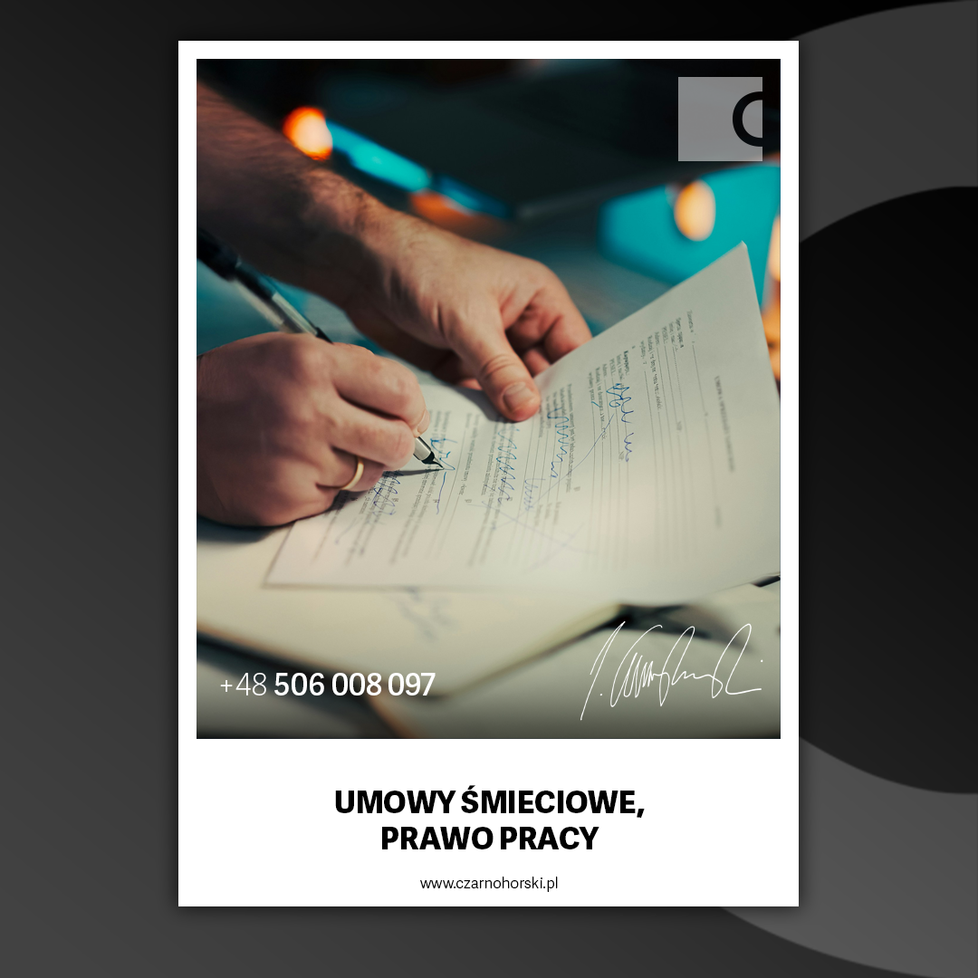 UMOWY ŚMIECIOWE, PRAWO PRACY